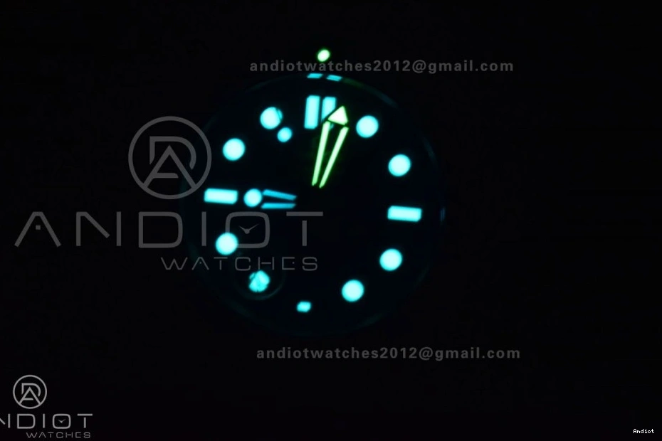 Best Seamaster Ceramic A8800 Blue VSF RG Diver 300M 1:1 Bracelet Blue On SS Dial SS Edition 1217